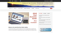 Desktop Screenshot of cleanvehiclescoalition.org